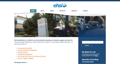 Desktop Screenshot of ehsintl.com